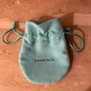 Tiffany & Co Suede Jewelry pouch